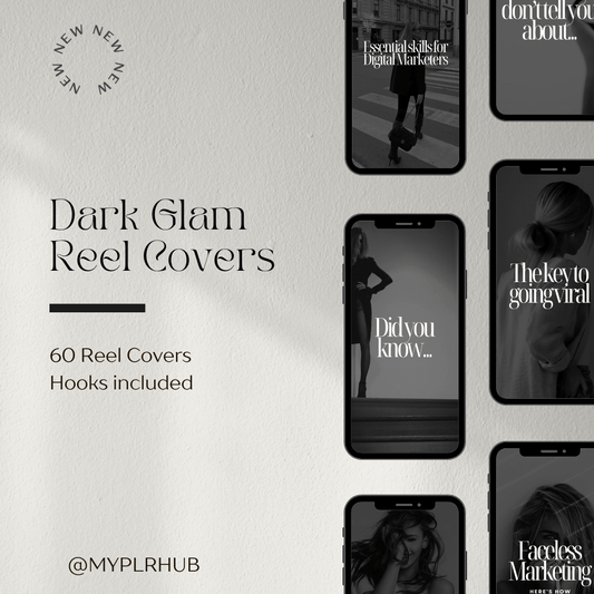 60 Dark Glam Reel Covers